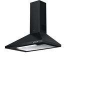 Campana decorativa mepamsa gavia con 4 velocidades 60 cm 740 m/h negro clase b