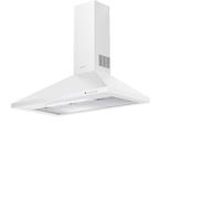 Campana decorativa mepamsa gavia con 4 velocidades 70 cm 740 m/h blanco clase b