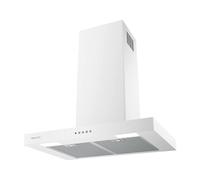 Campana decorativa mepamsa stilo neo con 4 velocidades 70 cm 710 m/h blanco clase b