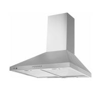 Campana decorativa piramidal Fagor 3CFP-6050X - 60 cm, Inox, Clase A