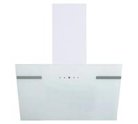Campana decorativa Sarina (Ancho: 60 cm, Máx. Potencia del ventilador en modo extracción: 494,3 m³/h, Blanco)