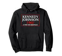 Campaña Electoral de JFK 1960 Historia Estadounidense Demócrata Kennedy Sudadera con Capucha
