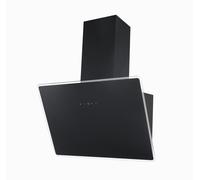 Campana Extractora 60CM sin Cabezal Campana Oblicua Cristal Negro LED respekta