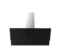 Campana Extractora 90cm Vidrio Negro, Alta Succión y Eficiencia Energética A++ de Cecotec