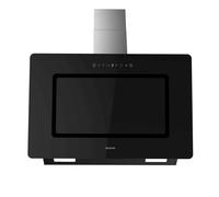 Campana Extractora 90cm Vidrio Negro, Succión 800m3/h, A++, Control Táctil de Cecotec