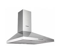 Campana extractora Acero Inoxidable Piramidal En Pared 60cm A LED Válvula antirretorno