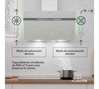 Campana extractora Alina | 70 cm | 600 m³/h | Silenciosa | EEC A Klarstein