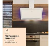 Campana extractora Aurora Eco 90 550 m³/h 90cm sin cabeza Luz ambiental CEE A+ Klarstein