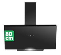 Campana extractora Bomann® de 80 cm de ancho - Campana extractora con recirculación y conducto - Accesorios de montaje incluidos - Potente extracción - Campana silenciosa sin cabezal de 80 cm