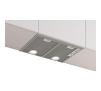 Bosch serie 4 dhl555bm campana encastrada metálico, plata 604 m³/h