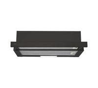 Campana extractora Candy CBT625/2B/1 Extraíble 60cm LED negra