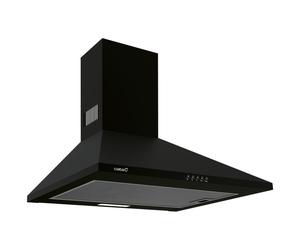 Campana extractora Cata OMEGA II 600 BK Conducción 60cm silenciosa con LED y filtros lavables