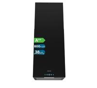 Campana extractora Cecotec Bolero Flux ICT 388000 Recirculación 38cm negra con filtro carbono