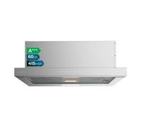 Campana extractora Cecotec Bolero Flux TLT 604000 Telescópica 60cm Inox A+++ LED Touch Control