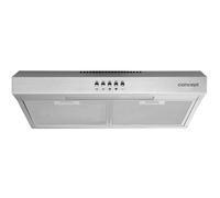 Campana extractora de 50 cm para mueble bajo iluminación LED plateado OPP1250SS
