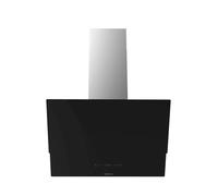 Campana Extractora de 60 cm en Vidrio Negro, Potente Succión de 800m³/h, Eficiencia A++, Control Táctil y Gestual de Cecotec