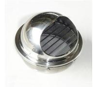 Campana extractora de acero inoxidable de primera calidad, tapa de ventilación de gas montada en pared y techo for ventilación de baño, cocina y oficina(100mm)