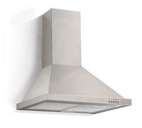 Campana extractora de chimenea PKM 6090-2H - 60 cm, acero inoxidable, escapar...