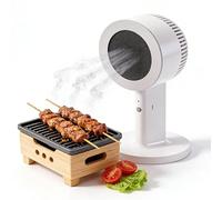 Campana Extractora De Escritorio, Extractor De Humo Portátil De Escritorio, Cuenta Con Ajuste De Dos Velocidades, Es Desmontable Para Facilitar La Limpieza, Adecuado Para Asados En Interiores, Hot Pot