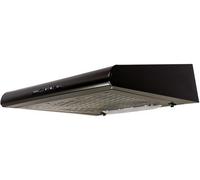Campana extractora de pared 178 m³/h (Negra) - CIARKO