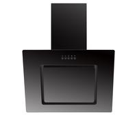 Campana Extractora De Pared Respekta 60 Cm Negra Sin Cabeza