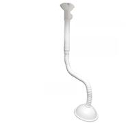Campana extractora, de succión universal laboratorio Brazo Tubos junta bambú blanco 110 mm (blanco, colgante)(White,Hanging)