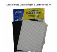 Campana Extractora Extracción Ventilador Olor Papel Grasa & Carbono Filtro Cut A