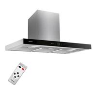 Campana extractora Infiniton CMPT-CLR92S Recirculación 90cm con mando a distancia y control táctil