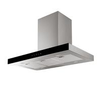 Campana Extractora Inselhaube 90CM Chimenea Acero Inox Control Táctil respekta