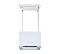 Campana Extractora Isla 50 CM Colgante Diseño Blanca Touch Respekta