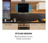 Campana extractora Klarstein Helena 60 Pantalla LED 595 m³/h Color negro Klarstein