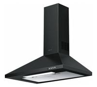 Campana extractora Mepamsa Gavia 60 Canalizado 60cm LED aluminio negra