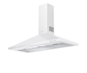Campana extractora Mepamsa Gavia 90 Canalizada 90 cm blanca con filtro aluminio