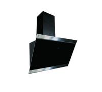 Campana extractora oblicua Cabeza-libre 60 cm De Pared Negra Respekta [EEK: A++]