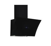 Campana extractora oblicua Cabeza-libre 60 cm Negro Respekta [EEK: A++]