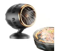 Campana extractora portátil para cocinar, Campana extractora portátil - Campana extractora compacta de escritorio con doble filtro | Altura de ángulo ajustable, 2 velocidades, filtro de aire de parril