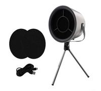 Campana extractora portátil USB con ventilador de escape ajustable de 3 velocidades, ventilador de cocina silencioso para eliminación de humo de olla caliente y barbacoa, extractor de escritorio