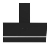 Campana Extractora Pared Respekta Sin Copete 80 cm Negra LED Touch Control
