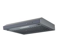 Campana extractora Respekta Sina Circulación 60cm LED negro mate