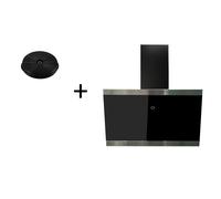 Campana Extractora Schräghaube Sin Cabeza 60 CM Negra Con Filtro Respekta [EEK: A++]