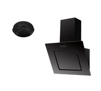 Campana Extractora Schräghaube Sin Cabeza 60 CM Negra Con Filtro Respekta [EEK: B]