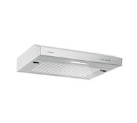 Campana extractora SlimVent 60 Silver para una cocina con aire fresco Klarstein