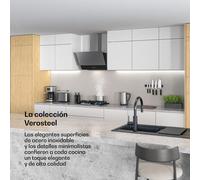 Campana extractora Verosteel | Elegante, minimalista, potente | Clase de energía A | 624 m³/h | 60 cm Klarstein
