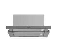 Campana extractora Whirlpool AKR 634 GY/3 Canalizada 60cm semintegrada LED filtro carbono