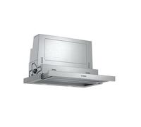 Bosch Serie 4 DFS067A51 campana Semintegrada (extraíble) Metálico, Plata 727,7 m³/h