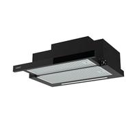 Campana extraíble Cata TFH 6830 GBK - Negro, 60 cm, LED