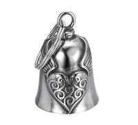 Campana Gremlin - Campana guard-ian para motocicleta, campana de motocicleta Gremlin Bell | Campana Guard-ian | Campanas de ala de corazón para motocicletas | Campana de exorcismo para Bi-KERS, Good