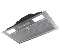 Campana grupo filtrante - Mepamsa Smart 52 X, 3 Velocidades, 300 m³/h, Deslizante electromecánico, 52 cm, Inox