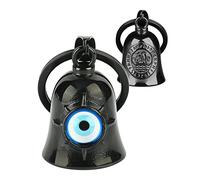 Campana guardiana de buque de guerra para motocicletas: regalos de motocicleta, campana Gremlin para motocicleta, llavero de mal de ojo, accesorios de motocicleta, regalos vikingos de la suerte para