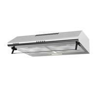 Campana integrable Selati 640X (Ancho: 60 cm, Máx. Potencia del ventilador en modo extracción: 400 m³/h, Acero inoxidable)